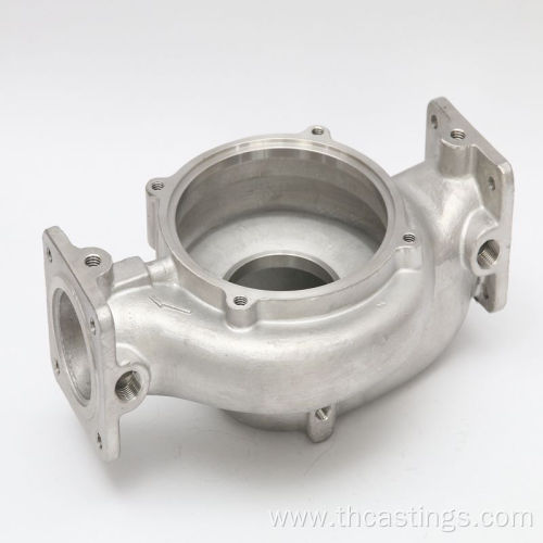 Investment casting impeller pump housing case shell part